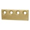 National Hardware National Hardware 3-1/8 in. L Brushed Gold Steel Sliding Door Hardware Connecting Adapter 1 pk N700-107 - alternate 1